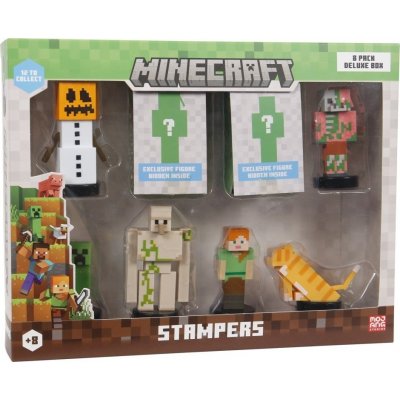 Alltoys Minecraft razítko 8 pack Deluxe box – Zboží Dáma