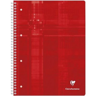 Clairefontaine Kroužk. zápisník A4+ linka 80 listů – Zboží Dáma