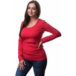 Jožánek Kateřina a kojící tričko DL červená – Zboží Dáma