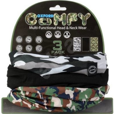 Oxford nákrčníky comfy camo sada 3ks – Zbozi.Blesk.cz