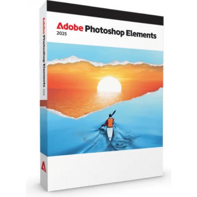 Adobe Photoshop Elements Premiere 2025 WIN CZ 3roky 1 uživatel 30006968 – Zboží Živě