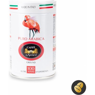 Caffé L´Antico Puro Arabica 250 g – Hledejceny.cz