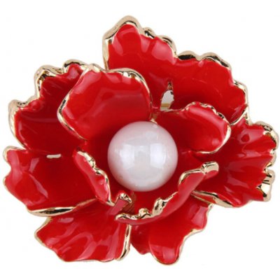 Amparo Miranda Brož Red Flower BP0021 – Hledejceny.cz