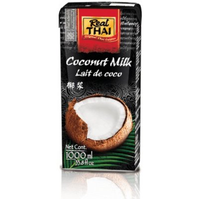 Real Thai Kokosové mléko 1 l – Zboží Mobilmania