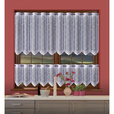 Záclona metráž Amálie š.80cm - zbytek 3m - 80 cm – Zboží Mobilmania