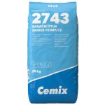Štuk sanační Cemix 2743 0,7 mm – 25 kg – Sleviste.cz