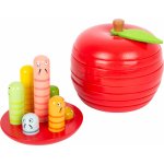 Small Foot skládačka jablko s červíky – Zboží Dáma