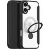 Pouzdro a kryt na mobilní telefon Apple Dux Ducis Skin X Pro s Ring Stand pro iPhone 16 Black