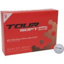 Dunlop 12 Pack Tour Soft High Golf Balls