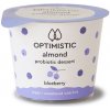 Rostlinné alternativy jogurtů Optimistic mandlový dezert Borůvka 125 g