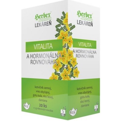 Herbex lékárna Vitalita a horm.rovnováha 20 x 3 g – Zbozi.Blesk.cz