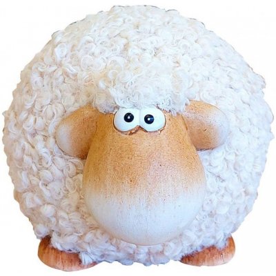 Goba Ovečka keramická 10 × 13 cm – Zboží Mobilmania