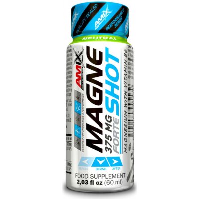 Amix Performance Series Magne Shot Forte 375mg neutral 60 ml – Hledejceny.cz