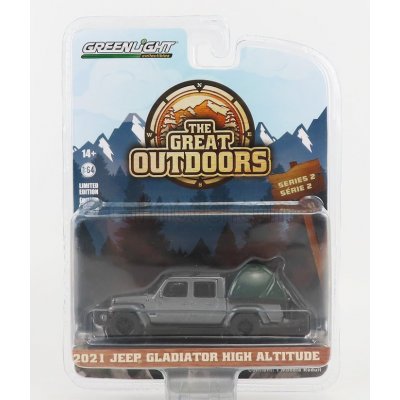 Greenlight Jeep Gladiator Pick-up 2021 The Great Outdoors Grey Met 1:64 – Zbozi.Blesk.cz