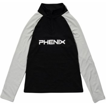 Phenix Retro70 Ws 1/2 Zip Tee BK