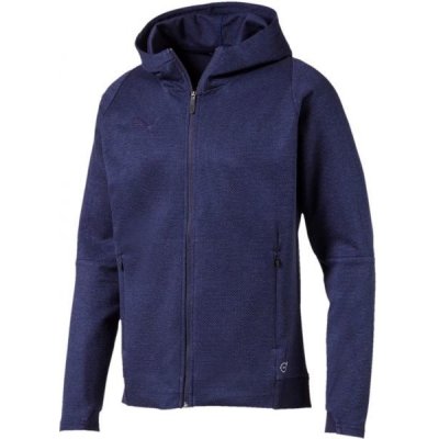 Puma Final Casuals Hooded Jacket modrá – Zboží Mobilmania