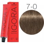 Schwarzkopf Igora Royal barva na vlasy 7-0 Medium Blonde Natural 60 ml – Zboží Dáma