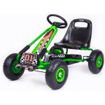 Go-kart Dětská šlapací motokára Baby Mix Razor zelená – Zboží Dáma