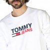 Pánská mikina Mikina Tommy Jeans Bílá