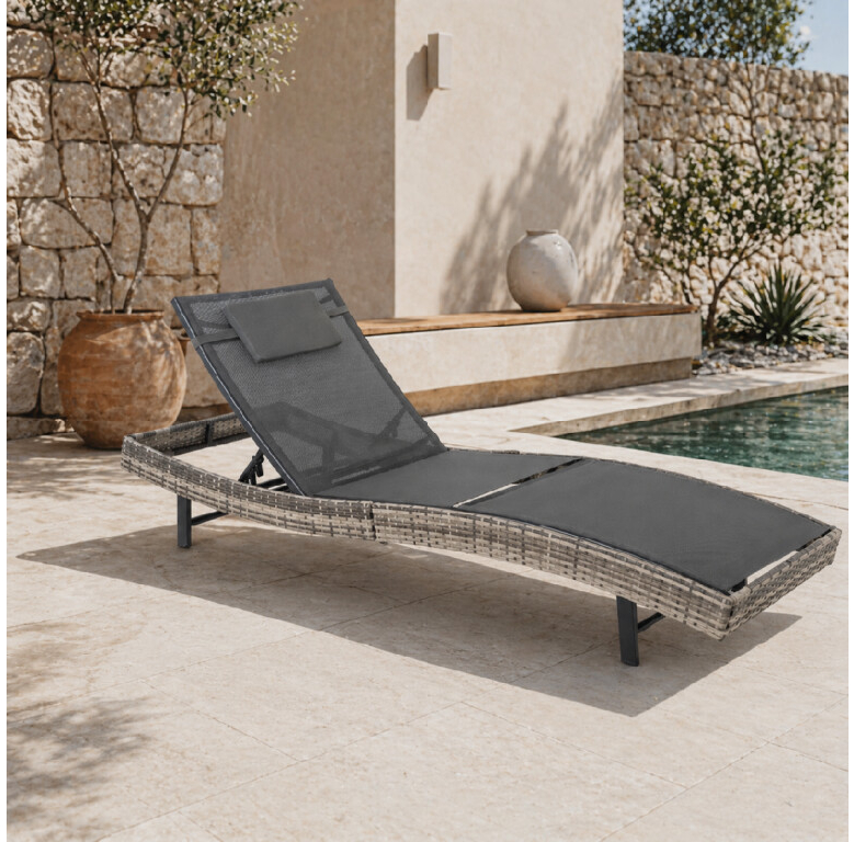 Furnigo Tulum šedé antracit potah