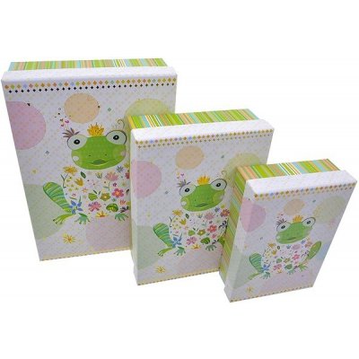 Goldbuch Dárkové krabičky Happy frog – Zboží Mobilmania