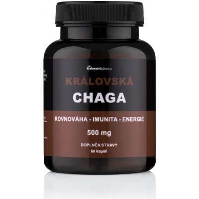 Královská Chaga pro podporu vitality 60 kapslí – Hledejceny.cz