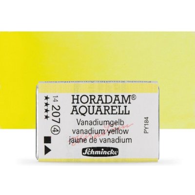 Schmincke Horadam akvarelové barvy v celé pánvičce 207 vanadium žlutá – Hledejceny.cz
