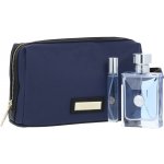 Versace Pour Homme Dylan Blue EDT 100 ml + EDT 10 ml + kosmetická taška dárková sada – Hledejceny.cz