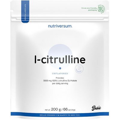 Nutriversum L-Citrullin Unflavored 200 g – Hledejceny.cz