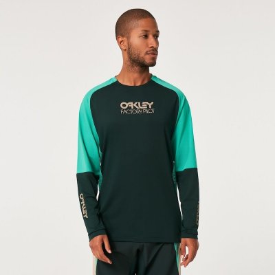 Oakley Factory Pilot MTB LS Jersey II Hunter Green