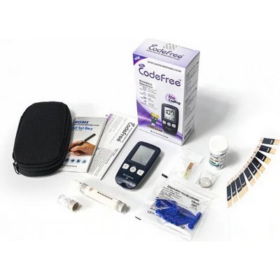 Standard Diagnostics SD Codefree glukometr kompletní set – Zboží Dáma