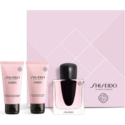 Shiseido Ginza EDP 50 ml + tělové mléko 50 ml + sprchový gel 50 ml dárková sada – Zbozi.Blesk.cz