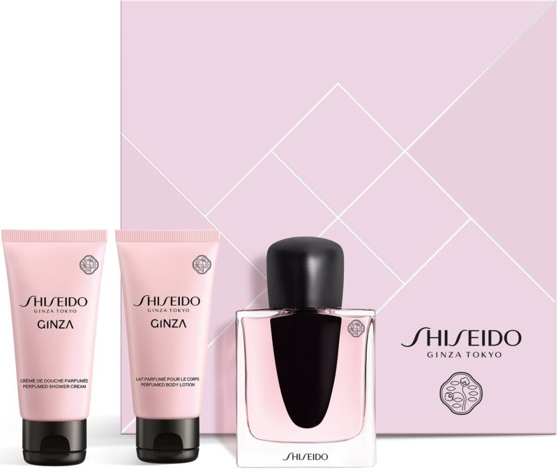 Shiseido Ginza EDP 50 ml + tělové mléko 50 ml + sprchový gel 50 ml dárková sada