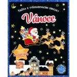 Dětská kniha s vyškrabovacími obrázky Vánoce – Zboží Mobilmania