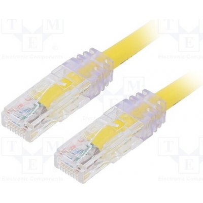 Panduit UTP6AX1MYL Patch U/UTP Kat: 6a RJ45 vidlice z obou stran drát – Hledejceny.cz