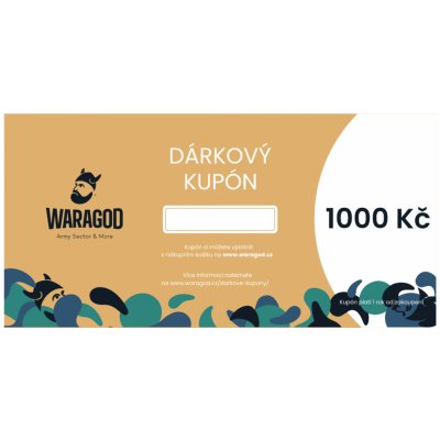 Dárková poukázka 1000 KČ