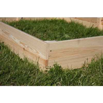 PiPi Dětské dřevěné pískoviště obdélník 120x180x20 cm – Sleviste.cz