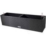 Lechuza Samozavlažovací truhlík Balconera Cottage 80 cm – antracit – Hledejceny.cz