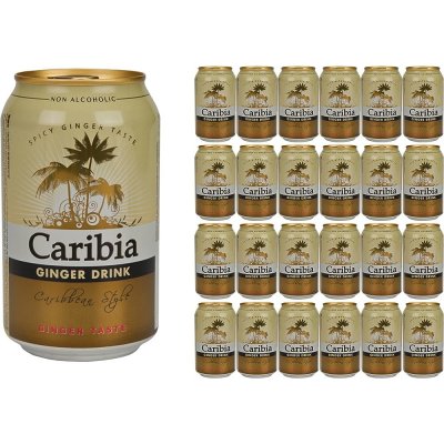 Caribia Ginger Beer 24 x 330 ml – Zboží Dáma