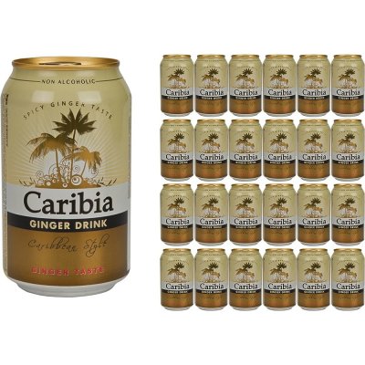 Caribia Ginger Beer 24 x 330 ml – Zboží Mobilmania