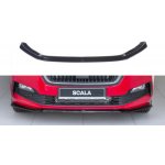 Maxton Design spoiler pod přední nárazník ver.3 pro Škoda Scala, černý lesklý plast ABS – Zboží Mobilmania