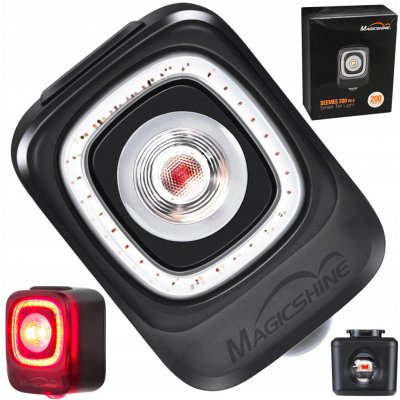 Magicshine Seemee 200 V3.0 6f USB zadní černé – Hledejceny.cz