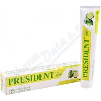 PresiDENT zubní pasta pro děti od 6 let limetka 50 ml