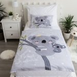 Jerry Fabrics povlečení Koala Sweet Dreams 100 x 135 , 40 x 60 cm – Zboží Mobilmania