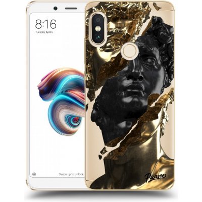 Pouzdro Picasee silikonové Xiaomi Redmi Note 5 Global - Black Gold čiré – Zbozi.Blesk.cz