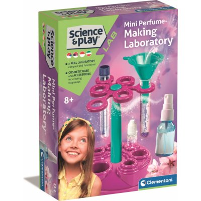 CLEMENTONI Science&Play Malá parfémová laboratoř – Zboží Dáma