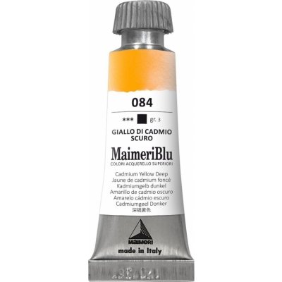 Maimeri Blu Akvarelová barva Cadmium Yellow Deep 084 12 ml 1 ks – Hledejceny.cz