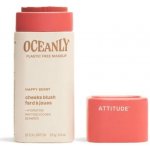 Attitude Oceanly Tuhá krémová tvářenka Silky Pink 8,5 g – Zboží Dáma