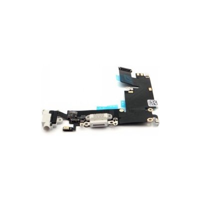 Nabíjecí port + Audio Jack konektor Flex pro Apple iPhone 6S Plus bílá 8596115503045