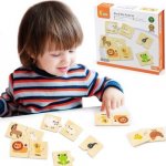 Viga puzzle maminka a miminko – Hledejceny.cz